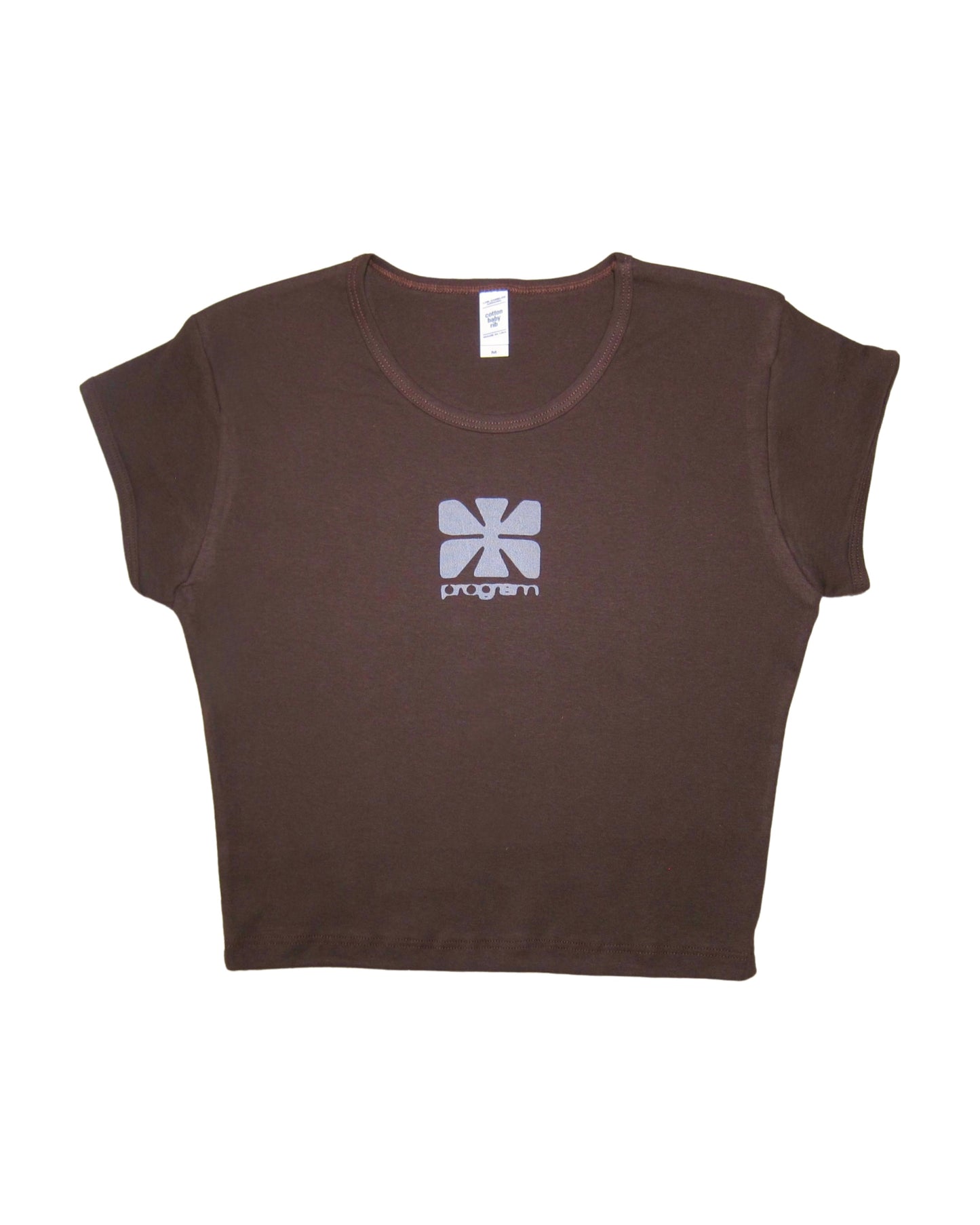 core cropped baby tee