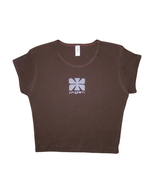 core cropped baby tee