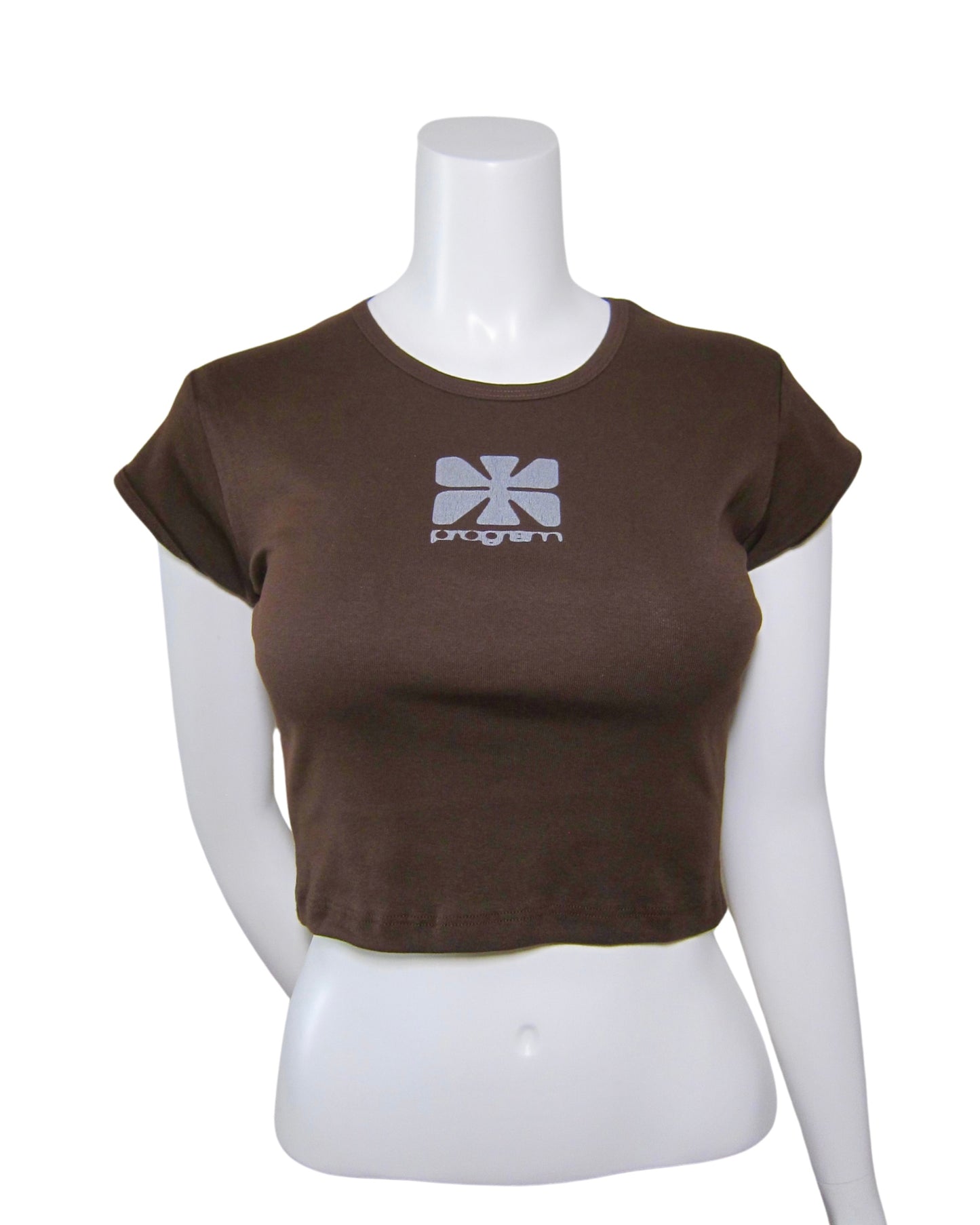 core cropped baby tee