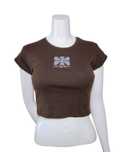 core cropped baby tee