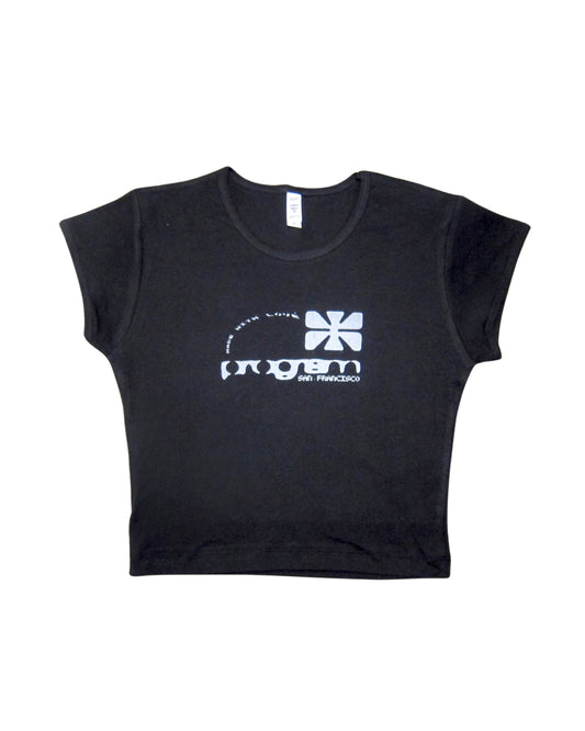 made in san francisco cropped baby tee